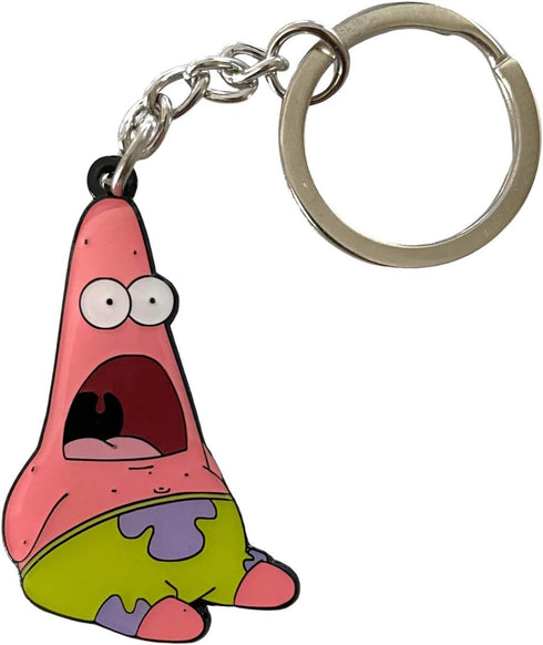 Zen Monkey Studios Shocked Patrick - SpongeBob Squarepants Enamel Keychain...