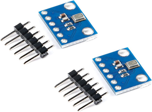 2Pcs SPH0645 Digital Microphone Sensor Module SPH0645LM4H Low Power Sound Microphone 1.6-3.6V Sound Detector Module Board 24 bits I2S Interface ME...