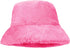 Women Plush Fluffy Bucket Hat Warm Lining Winter Faux Fur Cozy Wide Brim Winter...
