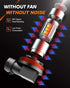 SEALIGHT H10/9145/9140 LED Fog Light Bulbs, 6000K Xenon White, 27 SMD Chips, 360-degree Illumination, Non-polarity, Pack of 2...