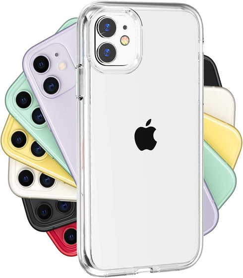 Compatible for iPhone 11 Case, Clear Crystal TPU Phone Cases Compatible with iPhone 11 6.1 Inch...