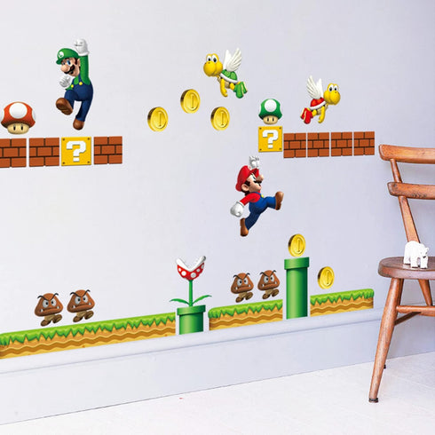 Brothers Wall Decals | Build a Scene Vinyl Wall Stickers | Removable Peel and Stick Decals...