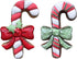 LILIAO Christmas Candy Cane with Bow/Ribbon Cookie Cutter - 2.8 x 4.3 inches - Stainless Steel...