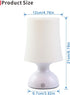 LED Mood Light, Scandinavian Lamp, Battery Powered Night Light, Cordless Night Light, 100% Electrical Safety at Home, Minimalist Table Lamp, Small...