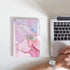 Marble Diary with Lock for Girls and Women, A5 Leather Locked Journal for Teen Girls, Secret Cute Password Lock Notebooks with Pen Holder for Trav...