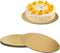 4 Pack Cake Boards Golden Round Cake Circles, 10 Inch Cake Base Cardboard, for Baking Cake, Gold...