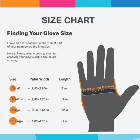 Bamllum Rubber Dishwashing Gloves - Household Cleaning Gloves for Washing Dishes with Cotton Lining, Reusable Kitchen Gloves - 2 Pairs, Long-lasti...