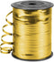 500 Yards 3/16" Metallic Curling Ribbon Gold, Shiny Balloon String 1 Roll for Gift Wrapping, Laser Curly Ribbon for Birthday Wedding Party Festiva...