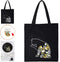 Smart-Feather Cat Embroidery Kit for Beginners Adults, Hand Embroidery Tote Bag Kit with Hoop and Patterns...