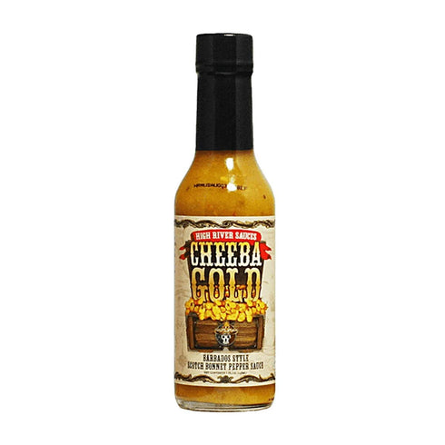 High River Sauces Cheeba Gold Barbados Style Scotch Bonnet Pepper Sauce (Single)...