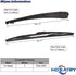 Rear Wiper Arm Blade Set for Mazda 3 sport Hatchback 2004-2009 Rear Windshield Wiper Arm Blade Assembly BP4K-67-421...