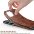 LOHASIC for iPhone 11 Case, Thin Slim Leather Luxury Business PU Soft Non-Slip Grip Full Body Shockproof Protective Phone Cover Cases Compatible w...