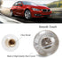 Crystal Gear Shift Knob Round Crystal Ball Shifter with Special Logo Design Universal Type Fit for Manual Car with 3 Adapters Universal Manual Kno...