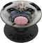Funny Pug Sticking Out Tongue PopSockets PopGrip: Swappable Grip for Phones & Tablets PopSockets Adhesive PopGrip...