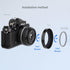 Haoge Metal Lens Hood for Nikon NIKKOR Z 40mm f/2, Z 28mm f/2.8, Z 28mm f/2.8 (SE) Lens,Screw Hood, Compatible with 52mm UV Filters and 52mm Lens ...