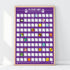 Gift Republic 100 Board Games Bucket List Poster...