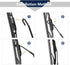 X AUTOHAUX Rear Windshield Wiper Blade Arm for Jeep Grand Cherokee 99-01 - 240mm 9inch...