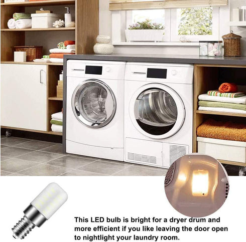 E12 LED Bulb 3W T6 E12 Candelabra Base C7 Bulb Warm White 3000K 120V 25W Incandescent Replacement for Chandeliers, Christmas Lighting, Ceiling Fan...