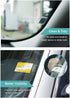 Hypersonic Car Windshield Parking Tickets Holder Transparent Auto Accessories Clip 2PCS...