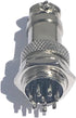 CESS Aviation 8 Pins Plug and Socket Wire Cable Connectors - Diameter 0.63" (16mm) (jcx) (2 Packs)...
