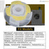285809 Washer Short Cam Agitator Repair Kit by Seentech Easy to Install - Compatible with Whirlpool Washers - Replaces AP3094543, 285809VP, 3951650, 3951682, 470910, AH334648, EA334648, PS334648