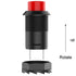 20Pcs SPST Latching Type Push Button Switch Off/ON AC 250V/1.5A 125V/3A Red Cap......