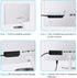 4-Port USB 3.0 Portable Desk Hub,Fixable USB Data Hub 3.0 with 3.3ft/100CM Cable for MacBook, Mac Pro/Mini, iMac, XPS, Surface Pro, Notebook PC, U...