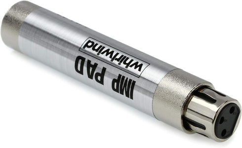 Whirlwind IMPAD20 In-Line XLR Barrel with 20 dB Pad...
