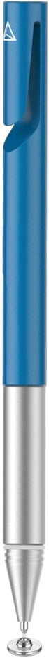 Adonit Mini 4 (Royal Blue) Universal Stylus Disc Capacitive Pen, Pocket-Sized Touch Screen Pens, Laser Cut Clip. Compatible with Apple/iPhone/iPad...