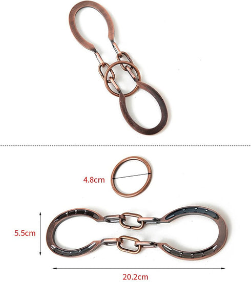 4 pcs Metal Puzzle IQ Test Puzzle Brain Teaser Metal Wire Puzzles Mind Game Educational Toys High Difficulty Disentanglement Unlock Interlock Game...