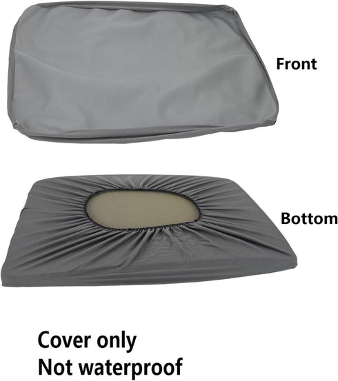 Easy Clean Dog Bed Cover Hair Resistant Not Waterproof 44 x 32 Inch Grey...