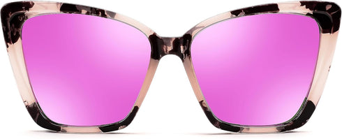 FEISEDY Trendy Polarized Women Sunglasses, Retro Womens Square Cat Eye Sun Glasses B4134...