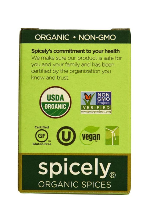 Spicely Organic Cayenne Pepper Powder (0.45 OZ ecoBox)...
