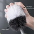 2Pcs Curved Toilet Bowl Brush Without Holder for Bathroom Deep Cleaning, Toilet Brush Durable Under The Rim Household Cleaning Brushes (Gray+White...