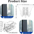 5 PCS Sliding Door Lock Durable Sliding Door Child Lock Child Safety Sliding Glass Door Lock No Drill Toddler Childproof Slider Door Window Stop f...