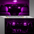 168 194 2825 T10 W5W 5050 5-SMD LED License Plate Dome Map Lights Bulbs (20 pieces) (Pink/Purple)...