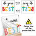 Inspirational Desk Decor,Do Your Best Acrylic Desk Plaque Sign with Wooden Stand for Home Office Dorm Shelf Table Decor A324...