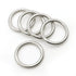 5PCS Stainless Steel O-Rings 6mm Thickness Heavy Duty Welded Metal Rings for Hanging Flower Basket Crafts, Hardware Accessories (40mm ID)...