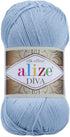 4 Balls Hand Knitting Yarn 100% Microfiber Acrylic Yarn Alize Diva Silk Effect Thread Crochet Art Lace Craft Lot of 4 skeins 400gr 1532yds (350).....