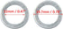 X AUTOHAUX 50pcs Engine Oil Crush Washers Drain Plug Gaskets 12mm ID. 19.7mm OD. for Car...