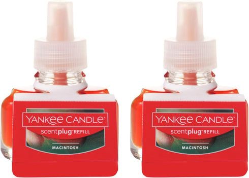 Yankee Candle ScentPlug Refill, Macintosh (Pack of 2)...