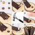 Snap Fastener Kit,Metal Snaps Buttons with Fixing Tools, 4 Color Clothing Snaps Kit for Clothing, Leather, Jacket, Jeans Wear, Bags, Bracelet...