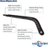 Rear Wiper Arm Blade Set for Chevy SPARK 2013-2015 SPARK EV 2014-2016 Rear Windshield Wiper Arm Blade Assembly 95995875 96688389...