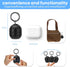 Jewelry Ring Holder Keychain,Portable Travel Sports Ring Keeper Case,Mini Small Versatile Carrying Display Storage Organizer Box With Key Chain...
