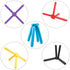 SourceTon 6 Pack Non-Slip Foldable Silicone Trivets in Cute Colors, Silicone Pot Holder, Hot Pad, Pot Holder, Free Bonus Spoon Rest/Balloon Whisk ...