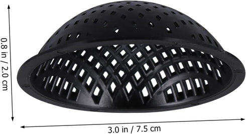 20 Pcs Flower Pot Mat Potted Plants Pot Bottom Grid Mat Drainage Mesh Hole Screen Round Drainage Mesh Pad Drainage Discs Pots Plants Breathable Bo...
