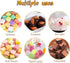 JOERSH Square Candy Molds Silicone Molds for Hard Candy, Gummy, Caramels, Chocolate, Ganache, Ice Cubes, 252 Cavity...