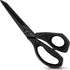 Black Titanium Fabric Scissors, Dressmaking Scissors with Heavy Duty Multi-Purpose Titanium Coated Blades and Comfortable Soft Grip Handles, Black...