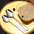HANSGO Teaspoons Stainless Steel, 6 Piece Dinner Spoons Set 6.7 inches Dessert Spoons Use for Home, Kitchen or Restaurant...
