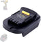 Battery Adapter Compatible with Dewalt 20v Max Tools, Convert for Milwaukee M18 18V Battery to Replacement for Dewalt 20v Battery to 20v Cordless ...